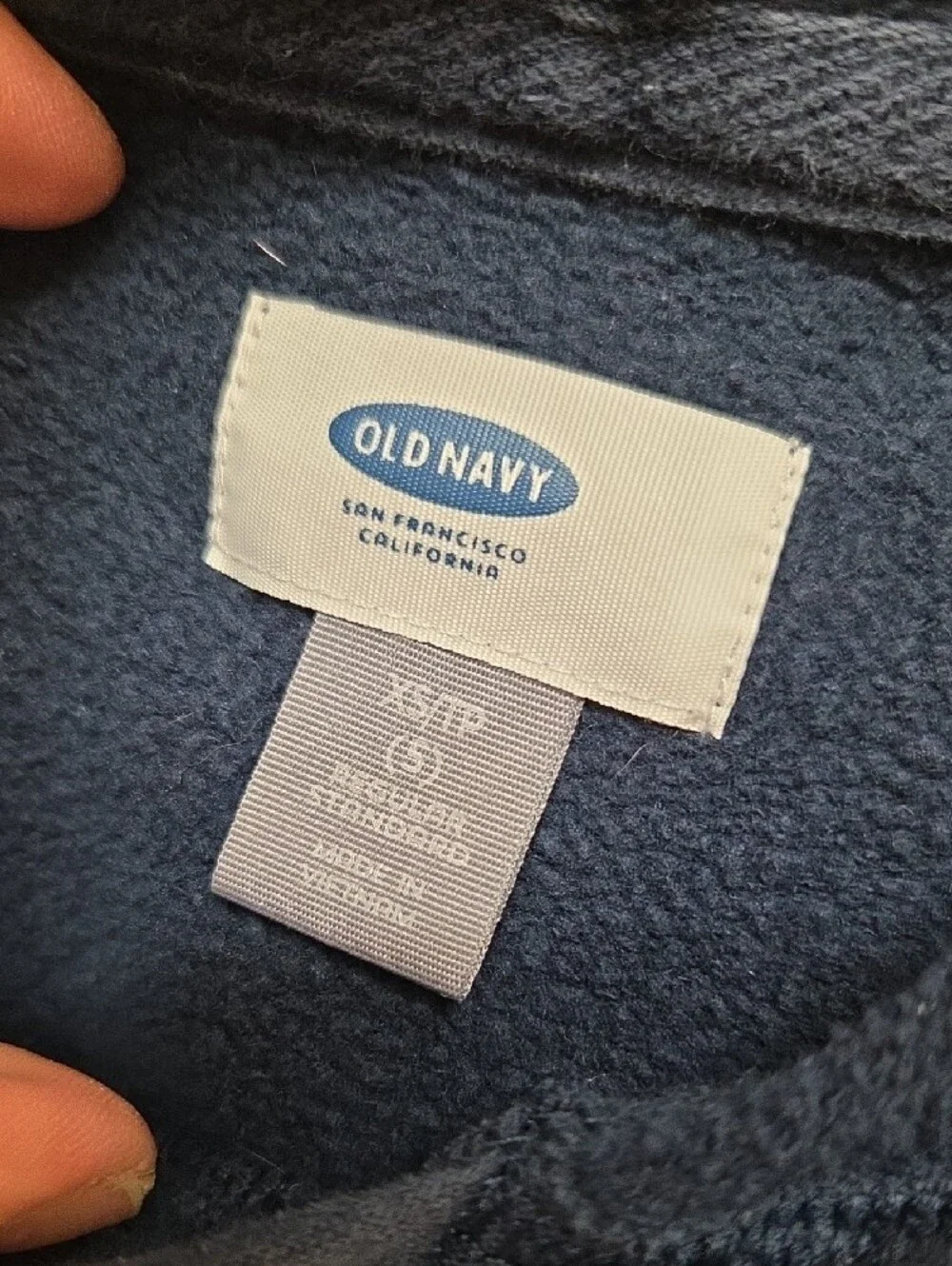 Old Navy Dark Navy Pullover Hoodie